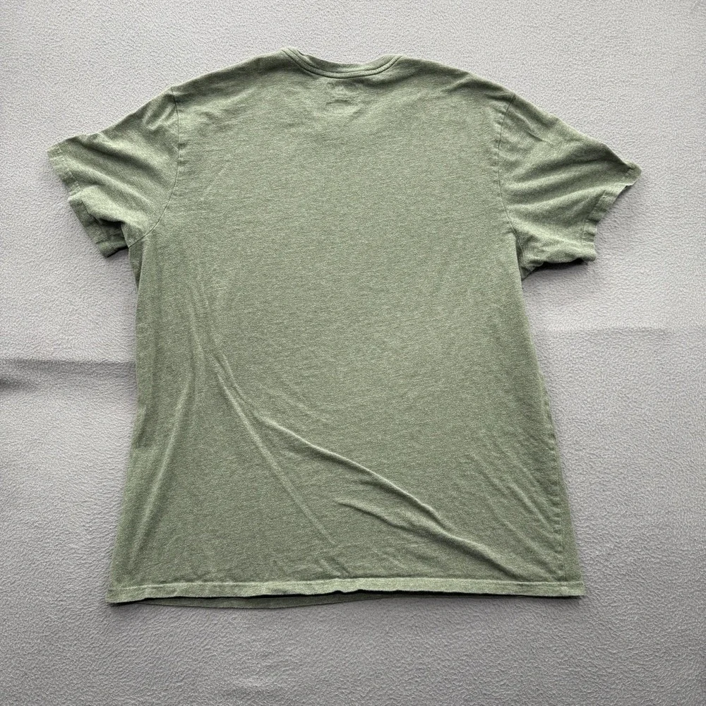 Polo Ralph Lauren Shirt Mens Large Green POLO RL-67 Logo Graphic Tee Tagless